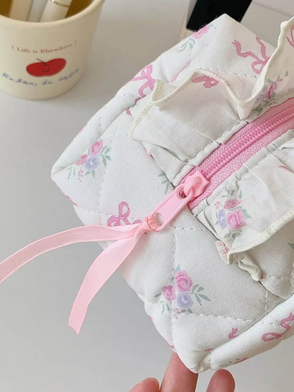 Floral Make up bag